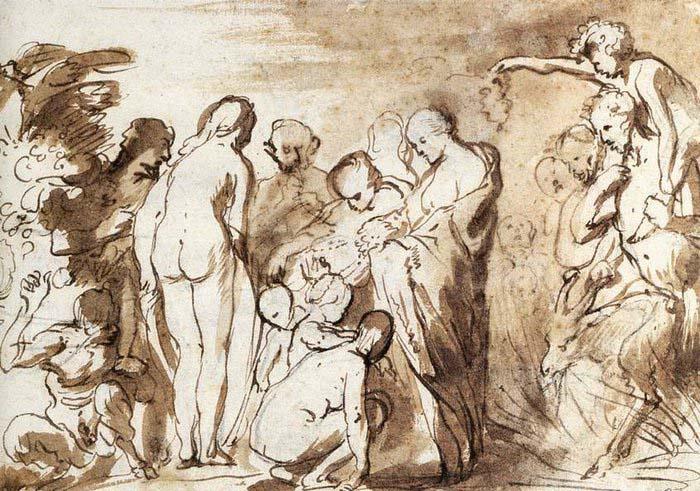 JORDAENS, Jacob Allegory of Fertility Spain oil painting art